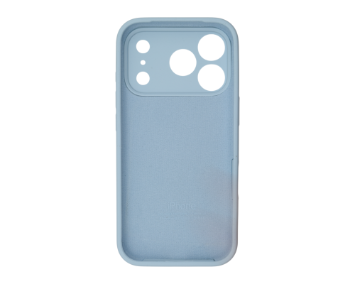 Чохол Silicone Case Full Camera Protective iPhone 17 Pro Max mist blue PLS-00-00155273