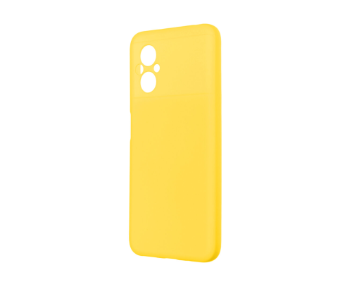 Чохол Silicone Cover Full Camera Xiaomi Poco M5 yellow PLS-00-00118536
