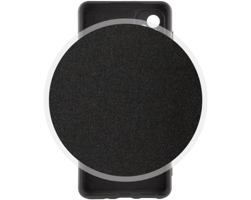 Чохол Silicone Cover Full Camera Samsung M135 Galaxy M13 black PLS-00-00119129