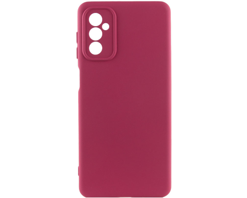 Чохол Silicone Cover Full Camera Samsung M346 Galaxy M34 5G marsala PLS-00-00118335