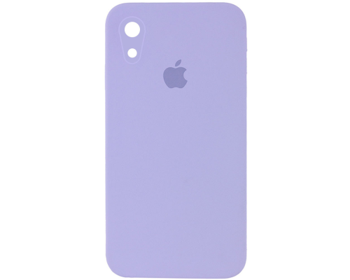 Чохол Silicone Case Квадратні Борти Full Camera iPhone XR elegant purple PLS-00-00104017