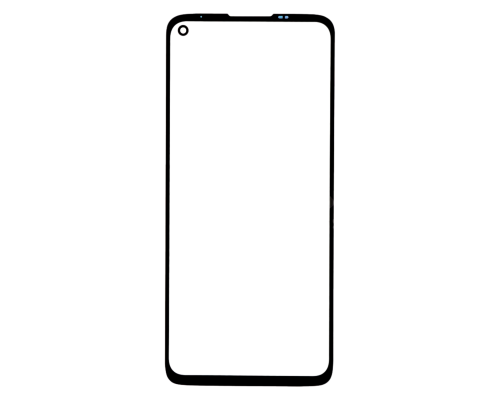 Скло дисплея Motorola XT2087 Moto G9 Plus з OCA плівкою black PLS-00-00099015
