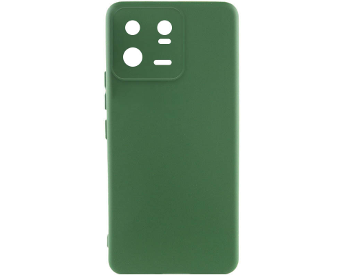 Чохол Silicone Cover Full Camera Xiaomi 13 Pro dark green PLS-00-00117461