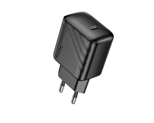 Зарядний пристрій Hoco CS24A 25W 3A 1USB-С black PLS-00-00138662