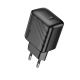 Зарядний пристрій Hoco CS24A 25W 3A 1USB-С black PLS-00-00138662