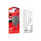 Зарядний пристрій Hoco CS24A 25W 3A 1USB-С black PLS-00-00138662