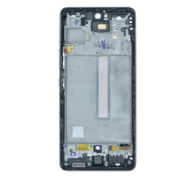 Дисплей Samsung A536 Galaxy A53 (2022) з сенсором та рамкою black (OLED) (Big size) PLS-00-00118694