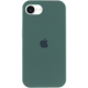 Чохол Silicone Case Full Protective iPhone 16e pine green PLS-00-00142238