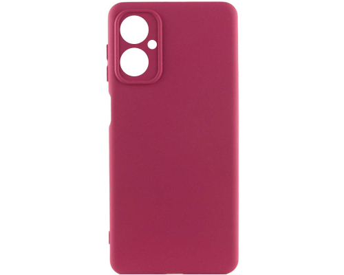 Чохол Silicone Cover Full Camera Motorola Moto G14 marsala PLS-00-00118099