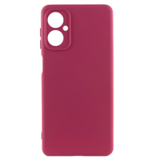 Чохол Silicone Cover Full Camera Motorola Moto G54 marsala PLS-00-00118131