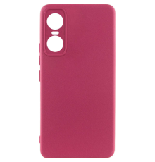 Чохол Silicone Cover Full Camera Tecno Pop 6 Pro marsala PLS-00-00118475