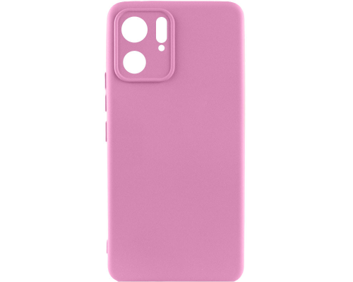 Чохол Silicone Cover Full Camera Motorola Edge 40 pink PLS-00-00118072