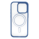 Чохол TPU+PC Сolor сase with MagSafe iPhone 15 Pro Max dark blue PLS-00-00135414
