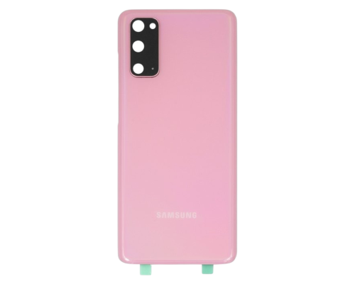 Задня кришка Samsung G980 Galaxy S20 pink (OEM) PLS-00-00120859