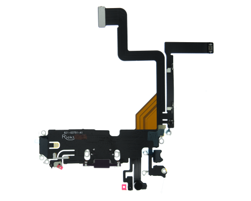 Шлейф iPhone 14 Pro з роз'ємом зарядки purple (Original China) PLS-00-00107205