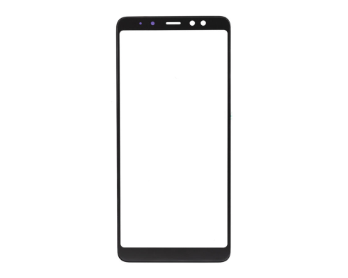 Скло дисплея Samsung A730 Galaxy A8 Plus з OCA плівкою black (Musttby) PLS-00-00059920
