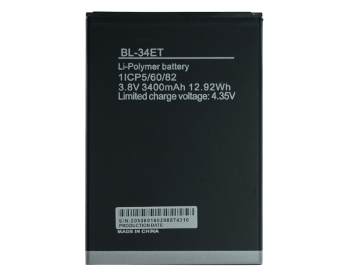 Акумулятор Tecno BL-34ET (Original China) PLS-00-00096661