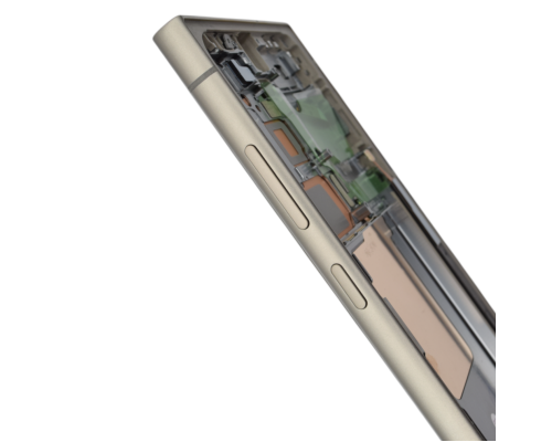 Дисплей Samsung S928 Galaxy S24 Ultra з сенсором та рамкою gray (Original) PLS-00-00141959