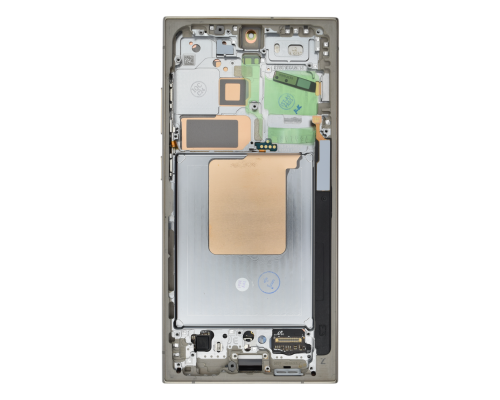 Дисплей Samsung S928 Galaxy S24 Ultra з сенсором та рамкою gray (Original) PLS-00-00141959