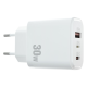 Зарядний пристрій FLYCDI FA-009 30W PD 3A USB-A+USB-C+Lightning white PLS-00-00133875