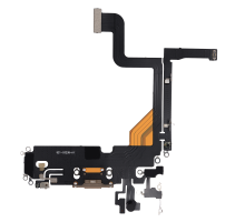 Шлейф iPhone 13 Pro з роз'ємом зарядки gold (Original China) PLS-00-00107264