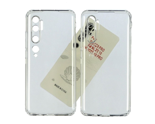 Чохол Silicone KST Xiaomi Mi Note 10 clear PLS-00-00098874