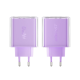 Зарядний пристрій Acefast A45 65W 3A USB-A+2USB-С purple PLS-00-00124909