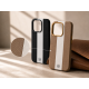 Чохол шкіряний Rally with Magnetic для iPhone 14 Pro Max blue white PLS-00-00164585