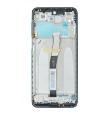 Дисплей Xiaomi Redmi Note 9 Pro з сенсором та рамкою green (Original China) PLS-00-00045638