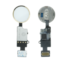 Шлейф з кнопкою Home iPhone 7 (Universal Grand Duke) (Original IC) gold PLS-00-00122715