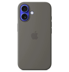 Чохол Silicone Case Full з MagSafe та Анімацією iPhone 16 crag gray PLS-00-00134918