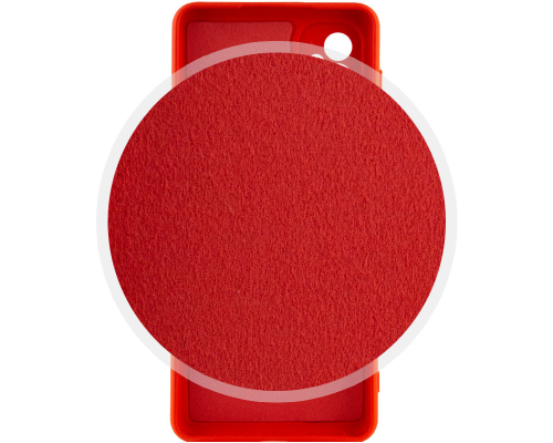 Чохол Silicone Cover Full Camera Samsung A146 Galaxy A14 red PLS-00-00116039