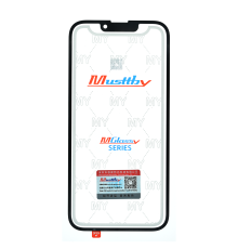 Скло дисплея iPhone 13 з OCA black (Musttby) PLS-00-00123707