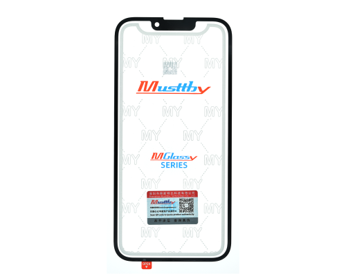 Скло дисплея iPhone 13 з OCA black (Musttby) PLS-00-00123707