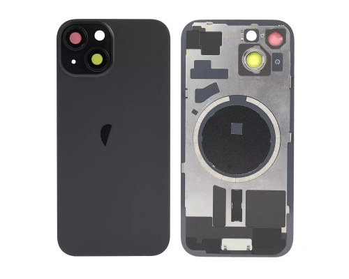 Задня кришка iPhone 15 зі склом камери black (Original China) PLS-00-00113935