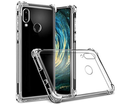 Чохол WXD Silicone 0.8 mm HQ Huawei Honor 8X transparent PLS-00-00110792
