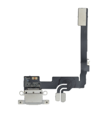 Шлейф iPhone 16 Pro з роз'ємом зарядки white titanium PLS-00-00134251