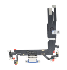 Шлейф iPhone 16 з роз'ємом зарядки teal (Original China) PLS-00-00134013