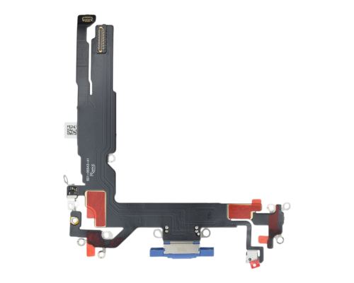 Шлейф iPhone 16 з роз'ємом зарядки teal (Original China) PLS-00-00134013