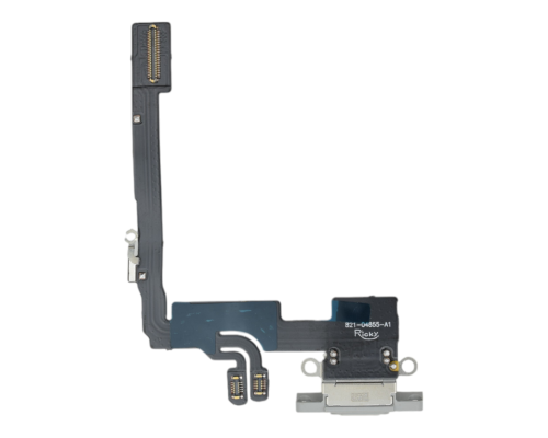 Шлейф iPhone 16 Pro з роз'ємом зарядки white titanium PLS-00-00134251