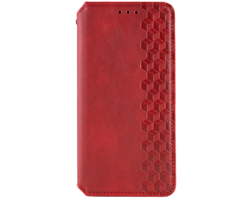 Чохол-книжка Leather Cubic для iPhone 7 red PLS-00-00162735