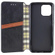 Чохол-книжка Leather Cubic для iPhone 12 (12 Pro) black PLS-00-00162728