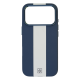 Чохол шкіряний Rally with Magnetic для iPhone 17 Pro blue white PLS-00-00164554