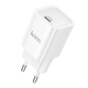 Зарядний пристрій Hoco C148A 30W 3A USB-C white PLS-00-00145454