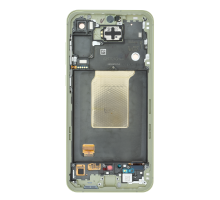 Дисплей Samsung A556 Galaxy A55 5G з сенсором та рамкою yellow (Original) PLS-00-00120386