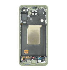 Дисплей Samsung A556 Galaxy A55 5G з сенсором та рамкою yellow (Original) PLS-00-00120386