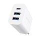 Зарядний пристрій Proove Rapid 30W 3A 2USB-A+1USB-C white PLS-00-00133925