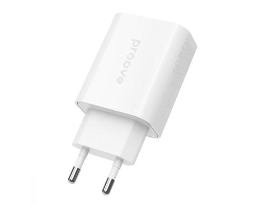 Зарядний пристрій Proove Rapid 30W 3A 2USB-A+1USB-C white PLS-00-00133925