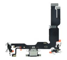 Шлейф iPhone 15 Plus з роз'ємом зарядки black PLS-00-00112836