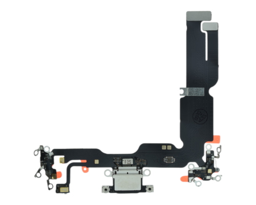 Шлейф iPhone 15 Plus з роз'ємом зарядки black PLS-00-00112836